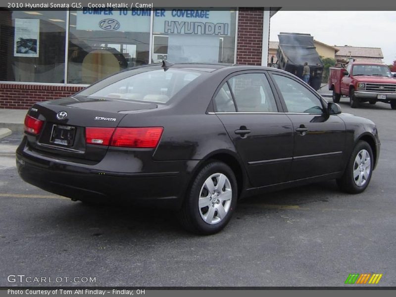 Cocoa Metallic / Camel 2010 Hyundai Sonata GLS