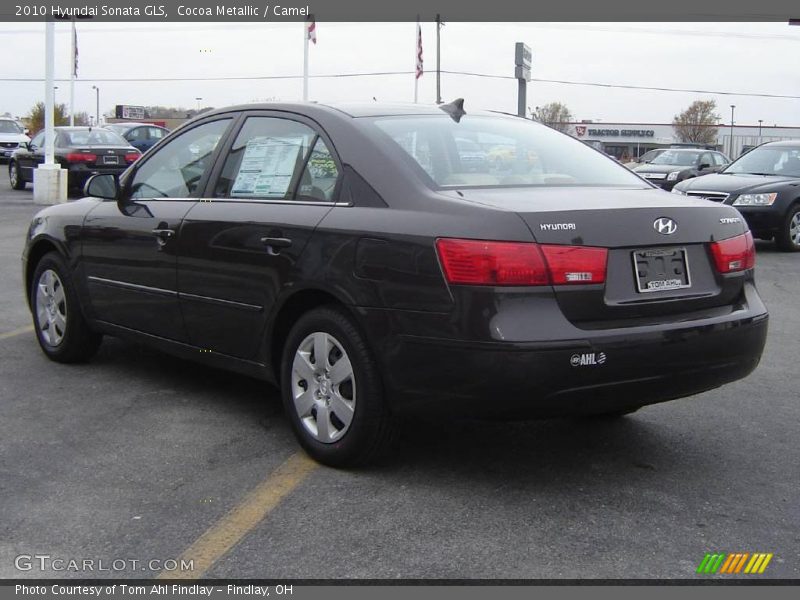 Cocoa Metallic / Camel 2010 Hyundai Sonata GLS