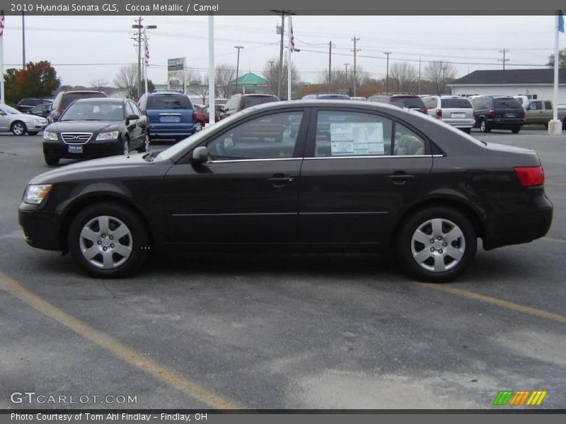 Cocoa Metallic / Camel 2010 Hyundai Sonata GLS