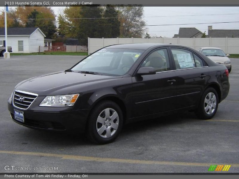 Cocoa Metallic / Camel 2010 Hyundai Sonata GLS