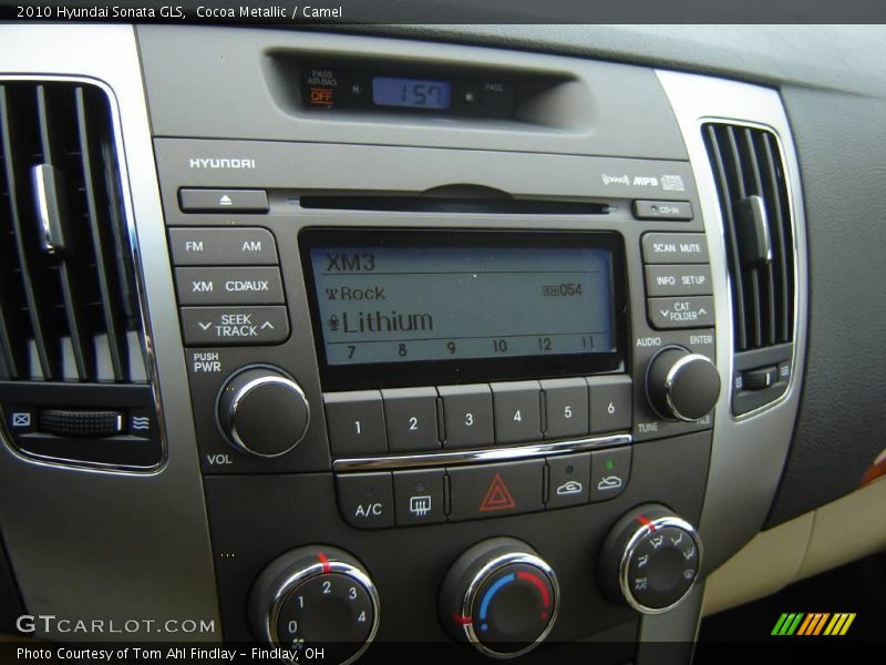 Cocoa Metallic / Camel 2010 Hyundai Sonata GLS
