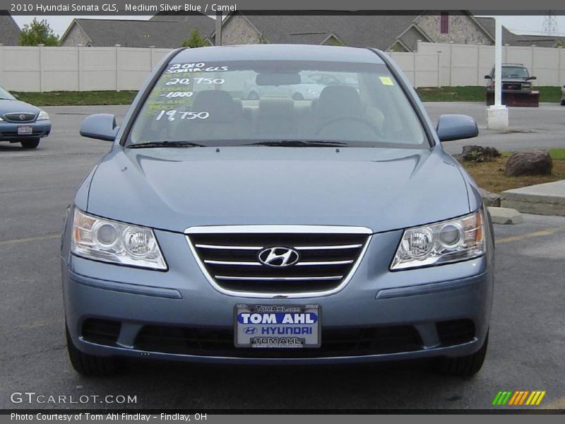 Medium Silver Blue / Camel 2010 Hyundai Sonata GLS