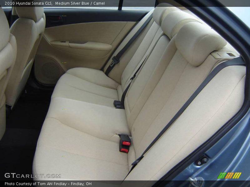 Medium Silver Blue / Camel 2010 Hyundai Sonata GLS