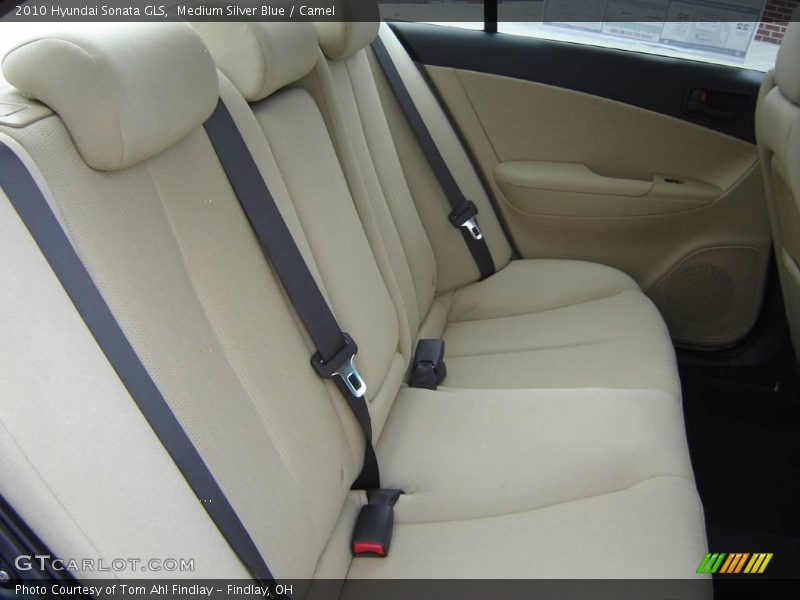 Medium Silver Blue / Camel 2010 Hyundai Sonata GLS