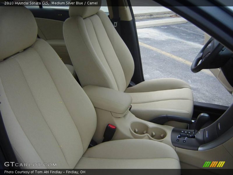 Medium Silver Blue / Camel 2010 Hyundai Sonata GLS