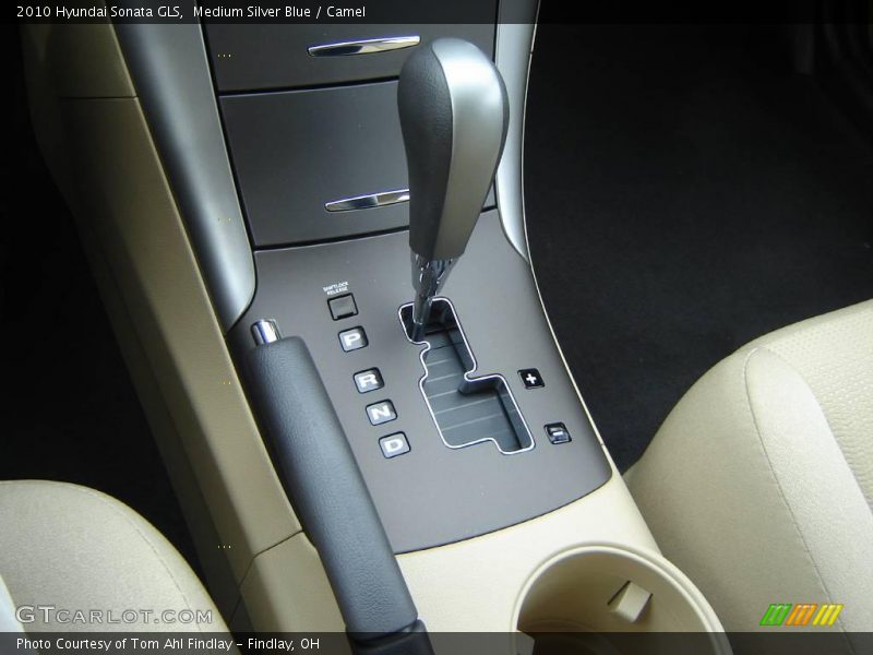 Medium Silver Blue / Camel 2010 Hyundai Sonata GLS