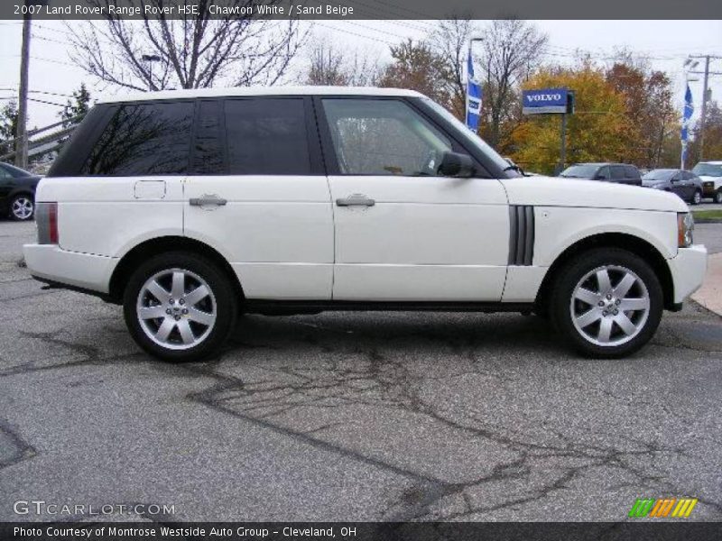 Chawton White / Sand Beige 2007 Land Rover Range Rover HSE
