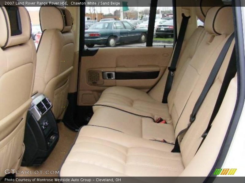 Chawton White / Sand Beige 2007 Land Rover Range Rover HSE