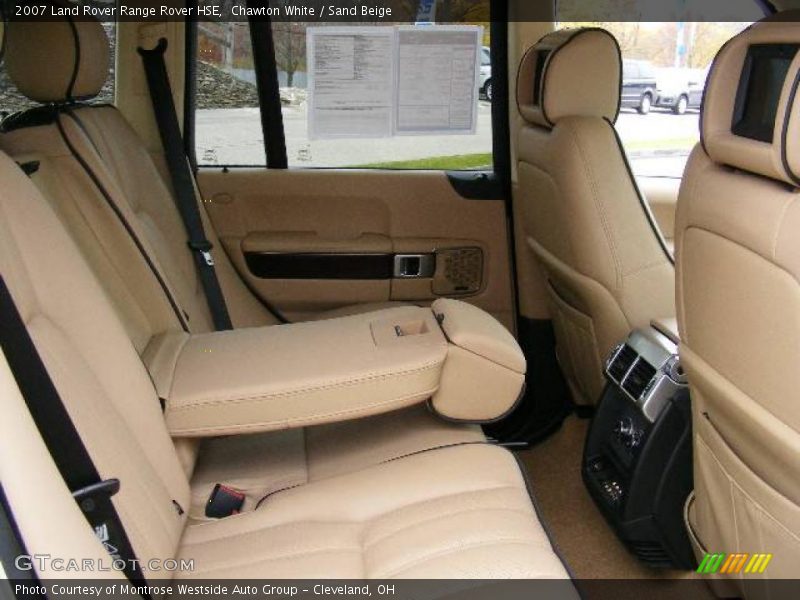 Chawton White / Sand Beige 2007 Land Rover Range Rover HSE