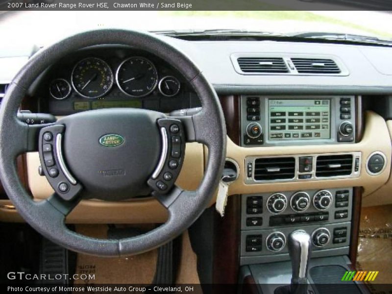 Chawton White / Sand Beige 2007 Land Rover Range Rover HSE