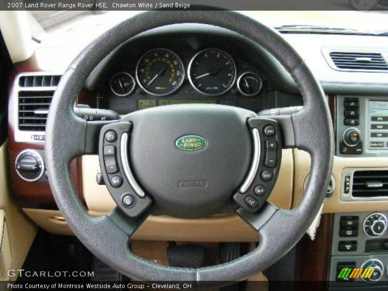 Chawton White / Sand Beige 2007 Land Rover Range Rover HSE