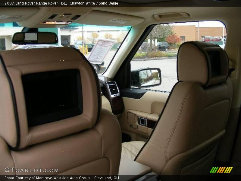 Chawton White / Sand Beige 2007 Land Rover Range Rover HSE
