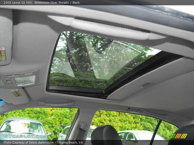 Millennium Silver Metallic / Black 2003 Lexus GS 300