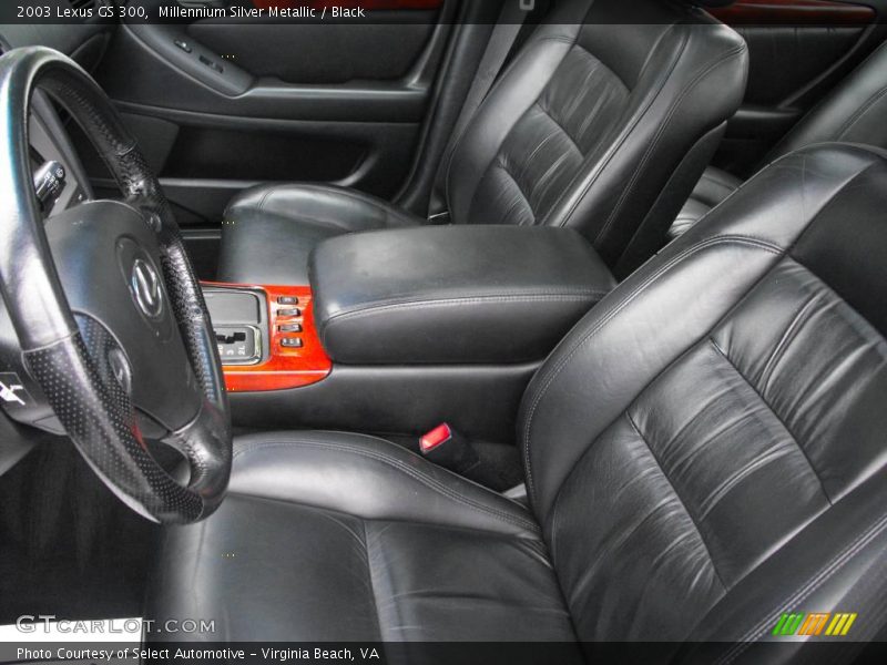 Millennium Silver Metallic / Black 2003 Lexus GS 300