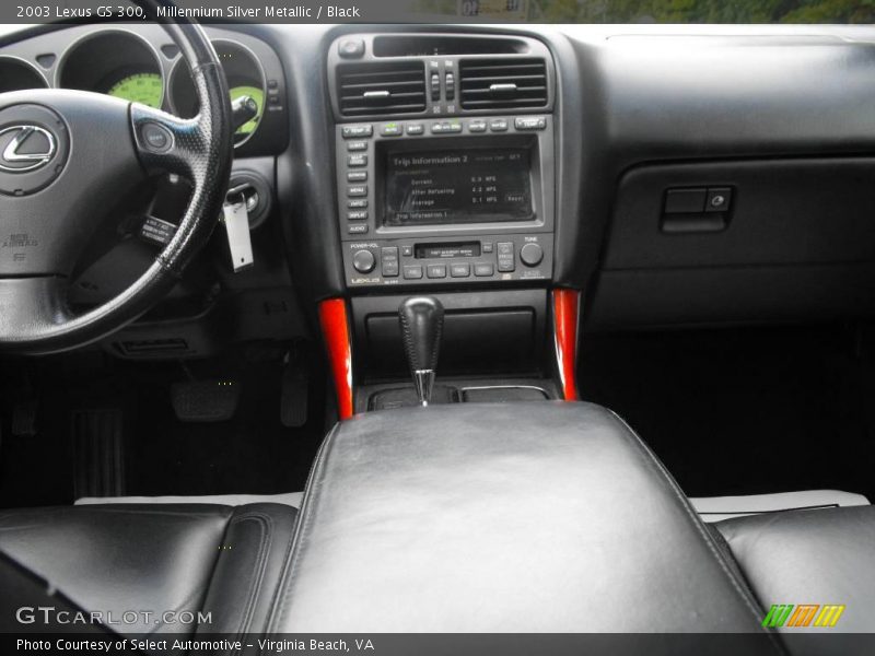 Millennium Silver Metallic / Black 2003 Lexus GS 300