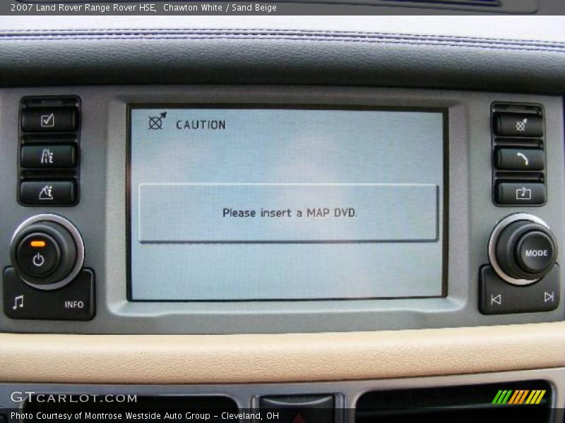 Chawton White / Sand Beige 2007 Land Rover Range Rover HSE