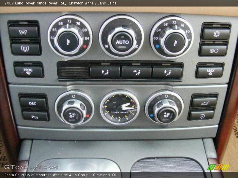 Chawton White / Sand Beige 2007 Land Rover Range Rover HSE