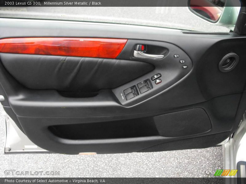 Millennium Silver Metallic / Black 2003 Lexus GS 300