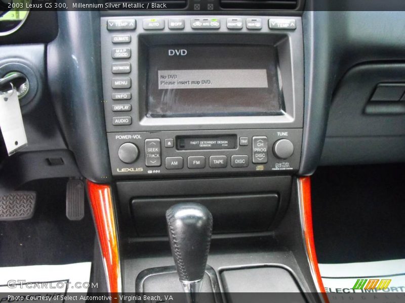 Millennium Silver Metallic / Black 2003 Lexus GS 300