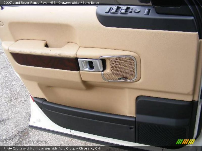 Chawton White / Sand Beige 2007 Land Rover Range Rover HSE