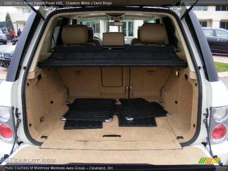 Chawton White / Sand Beige 2007 Land Rover Range Rover HSE