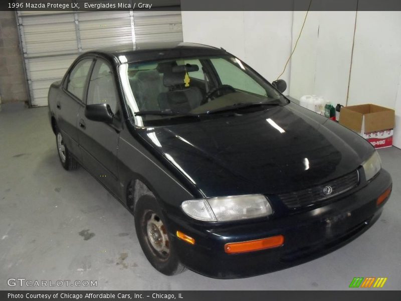 Everglades Mica / Gray 1996 Mazda Protege LX
