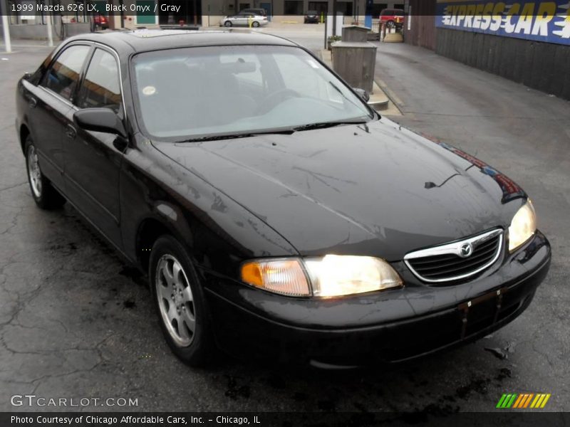 Black Onyx / Gray 1999 Mazda 626 LX