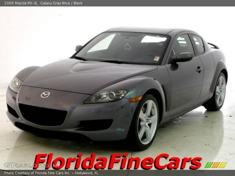 Galaxy Gray Mica / Black 2006 Mazda RX-8