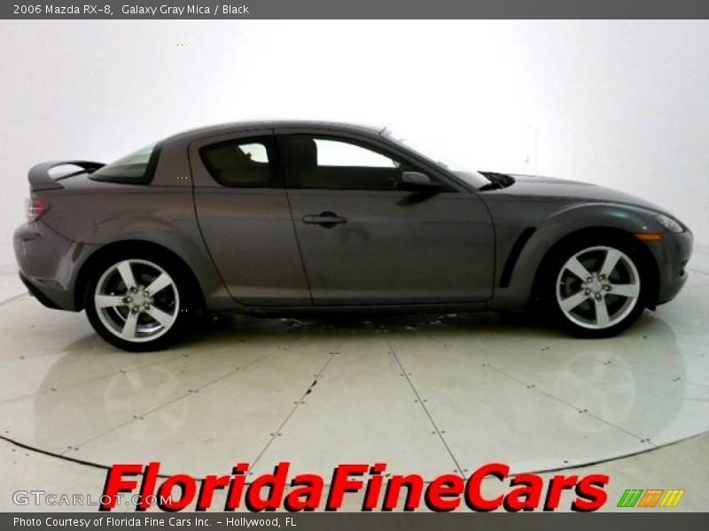 Galaxy Gray Mica / Black 2006 Mazda RX-8