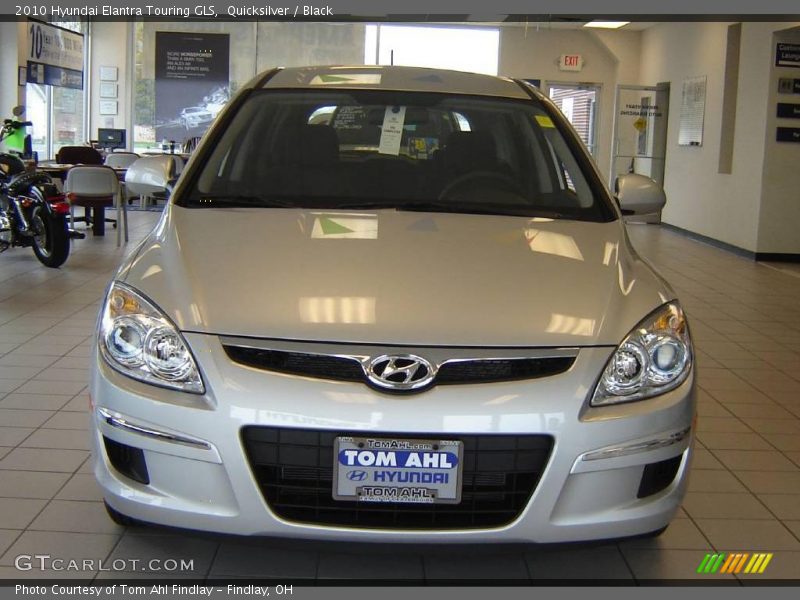 Quicksilver / Black 2010 Hyundai Elantra Touring GLS