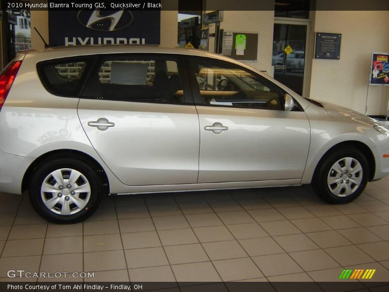 Quicksilver / Black 2010 Hyundai Elantra Touring GLS
