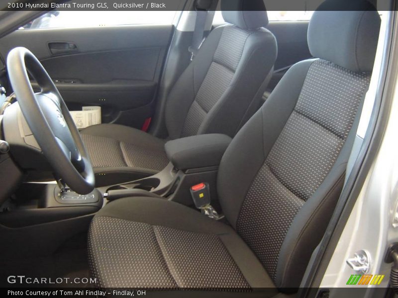Quicksilver / Black 2010 Hyundai Elantra Touring GLS