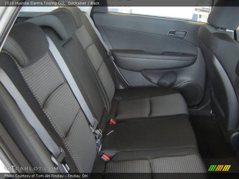  2010 Elantra Touring GLS Black Interior