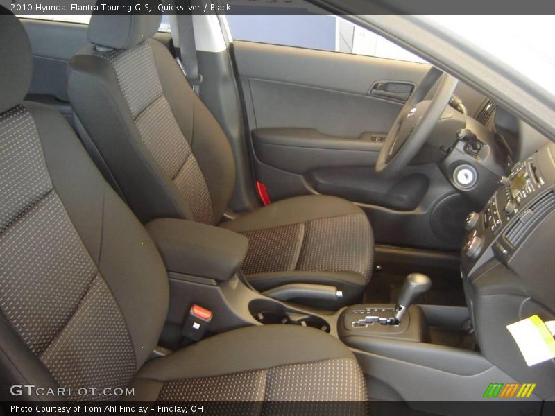  2010 Elantra Touring GLS Black Interior