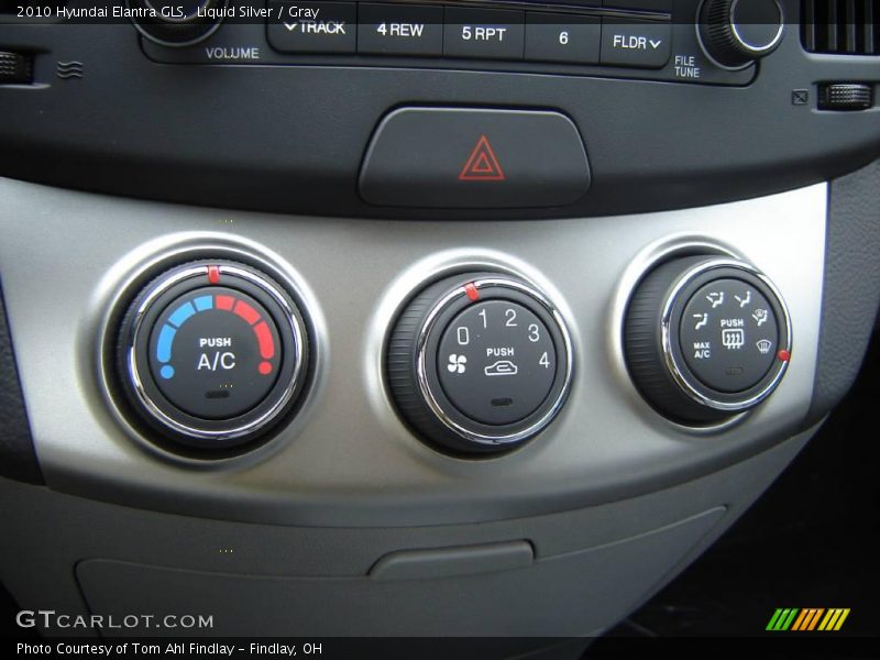 Liquid Silver / Gray 2010 Hyundai Elantra GLS
