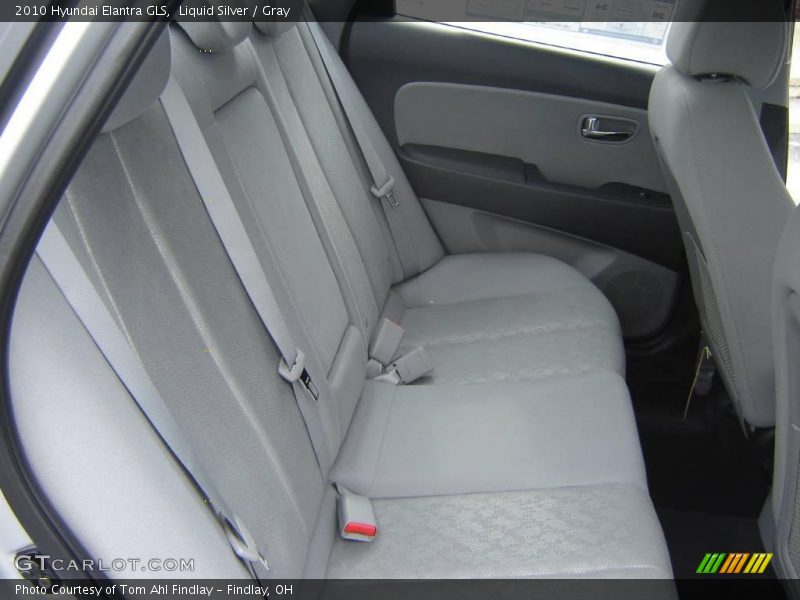 Liquid Silver / Gray 2010 Hyundai Elantra GLS