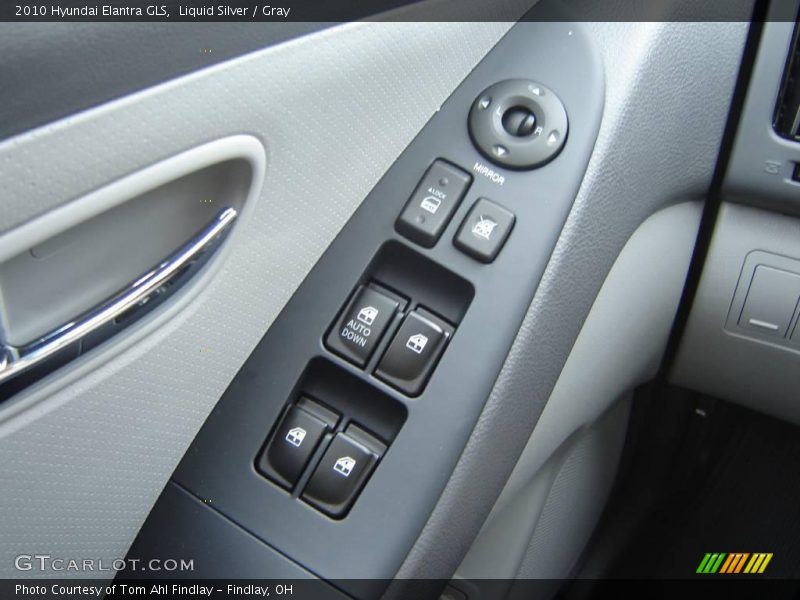 Liquid Silver / Gray 2010 Hyundai Elantra GLS