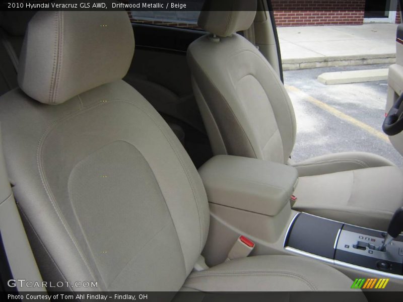 Driftwood Metallic / Beige 2010 Hyundai Veracruz GLS AWD