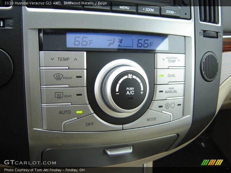 Driftwood Metallic / Beige 2010 Hyundai Veracruz GLS AWD