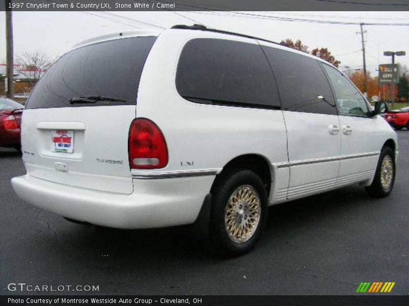 Stone White / Camel 1997 Chrysler Town & Country LXi