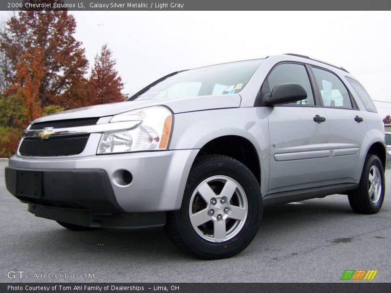 Galaxy Silver Metallic / Light Gray 2006 Chevrolet Equinox LS