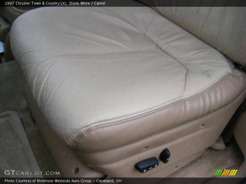 Stone White / Camel 1997 Chrysler Town & Country LXi