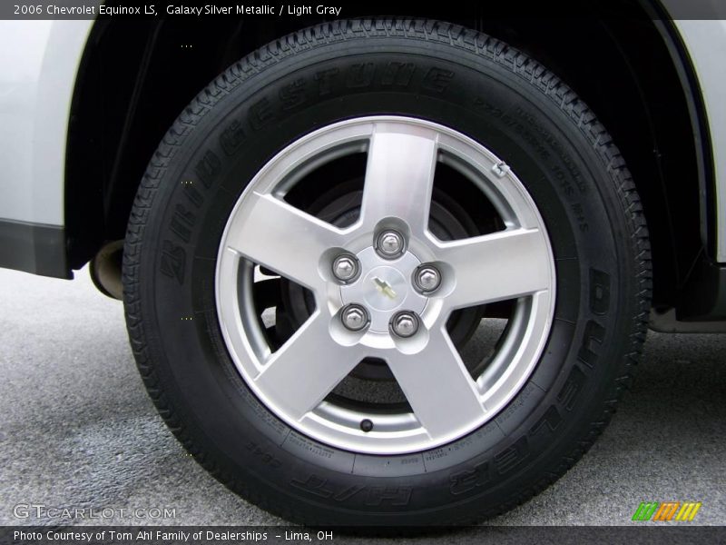Galaxy Silver Metallic / Light Gray 2006 Chevrolet Equinox LS