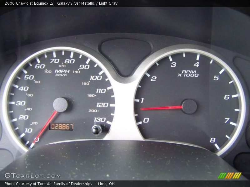 Galaxy Silver Metallic / Light Gray 2006 Chevrolet Equinox LS