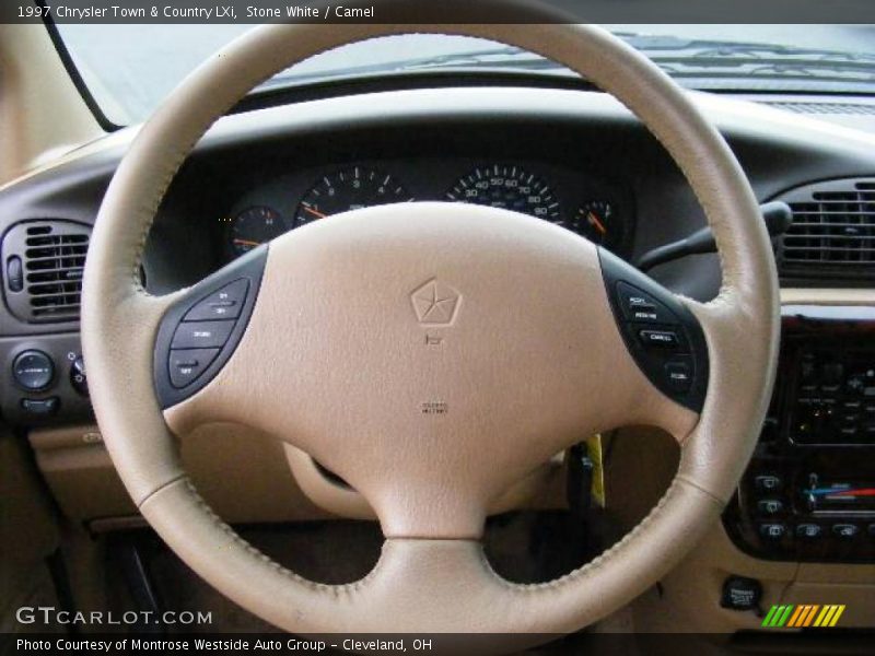 Stone White / Camel 1997 Chrysler Town & Country LXi