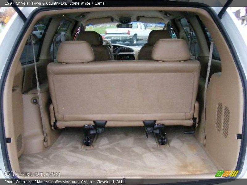 Stone White / Camel 1997 Chrysler Town & Country LXi