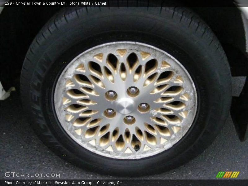 Stone White / Camel 1997 Chrysler Town & Country LXi