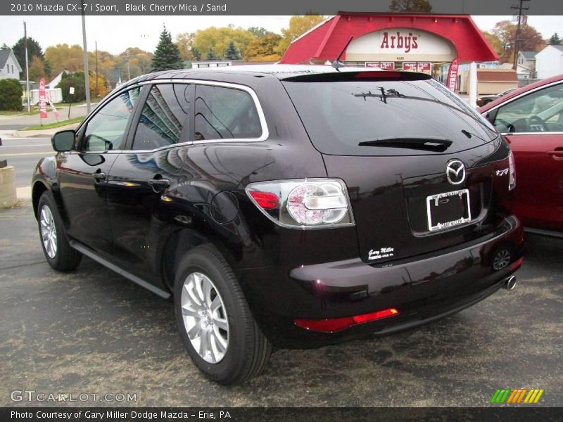 Black Cherry Mica / Sand 2010 Mazda CX-7 i Sport