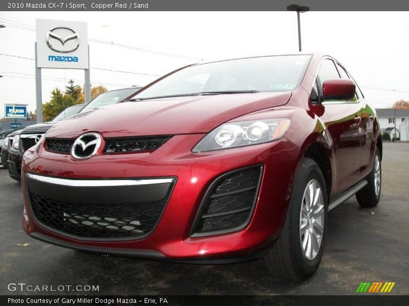 Copper Red / Sand 2010 Mazda CX-7 i Sport