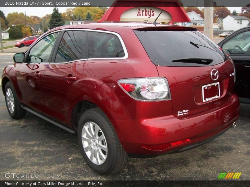 Copper Red / Sand 2010 Mazda CX-7 i Sport